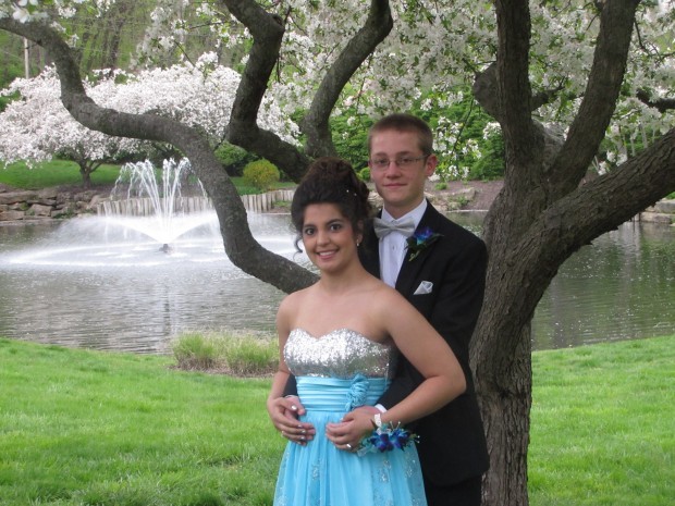 Cristiana Wright and Brett Englert